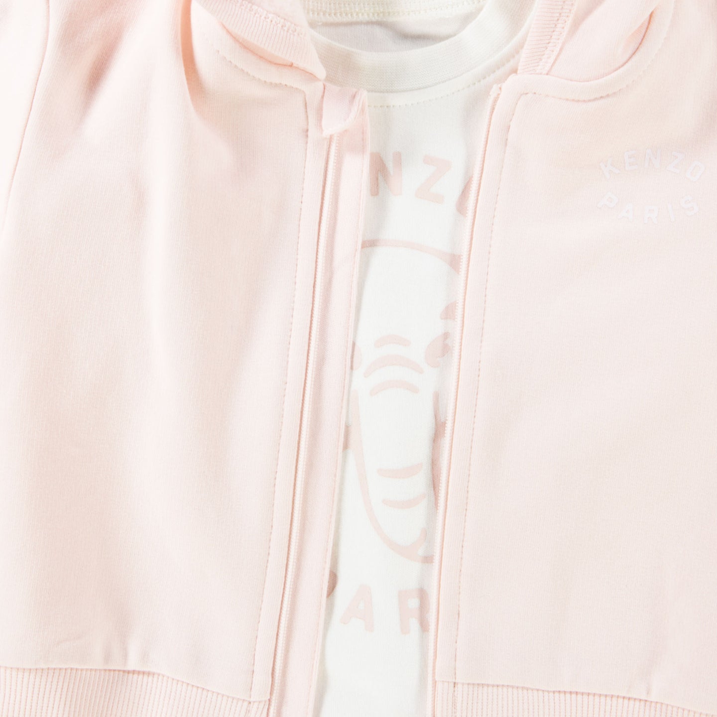 Kenzo kids Baby Unisex Jogging suit Light Pink