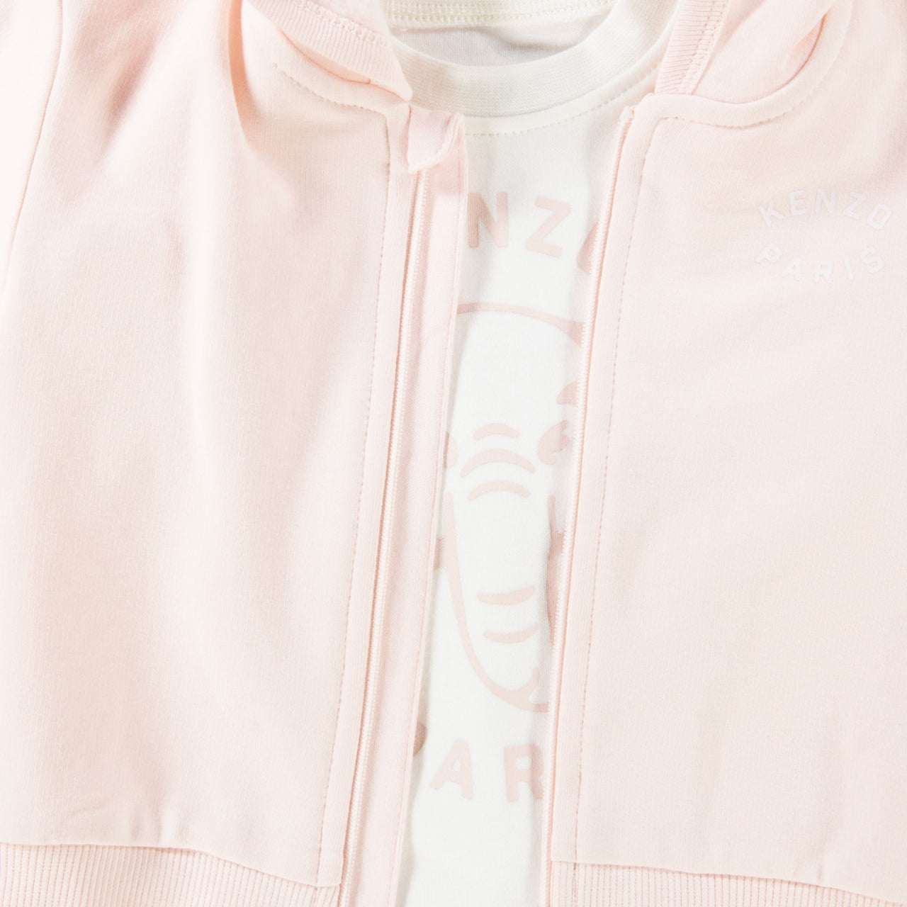 Kenzo kids Baby Unisex Jogging suit Light Pink