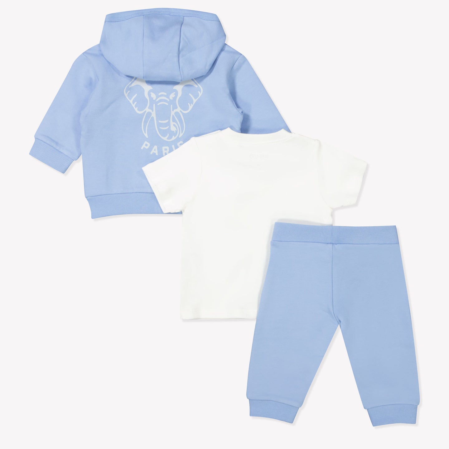 Kenzo kids Baby Unisex Jogging suit Light Blue