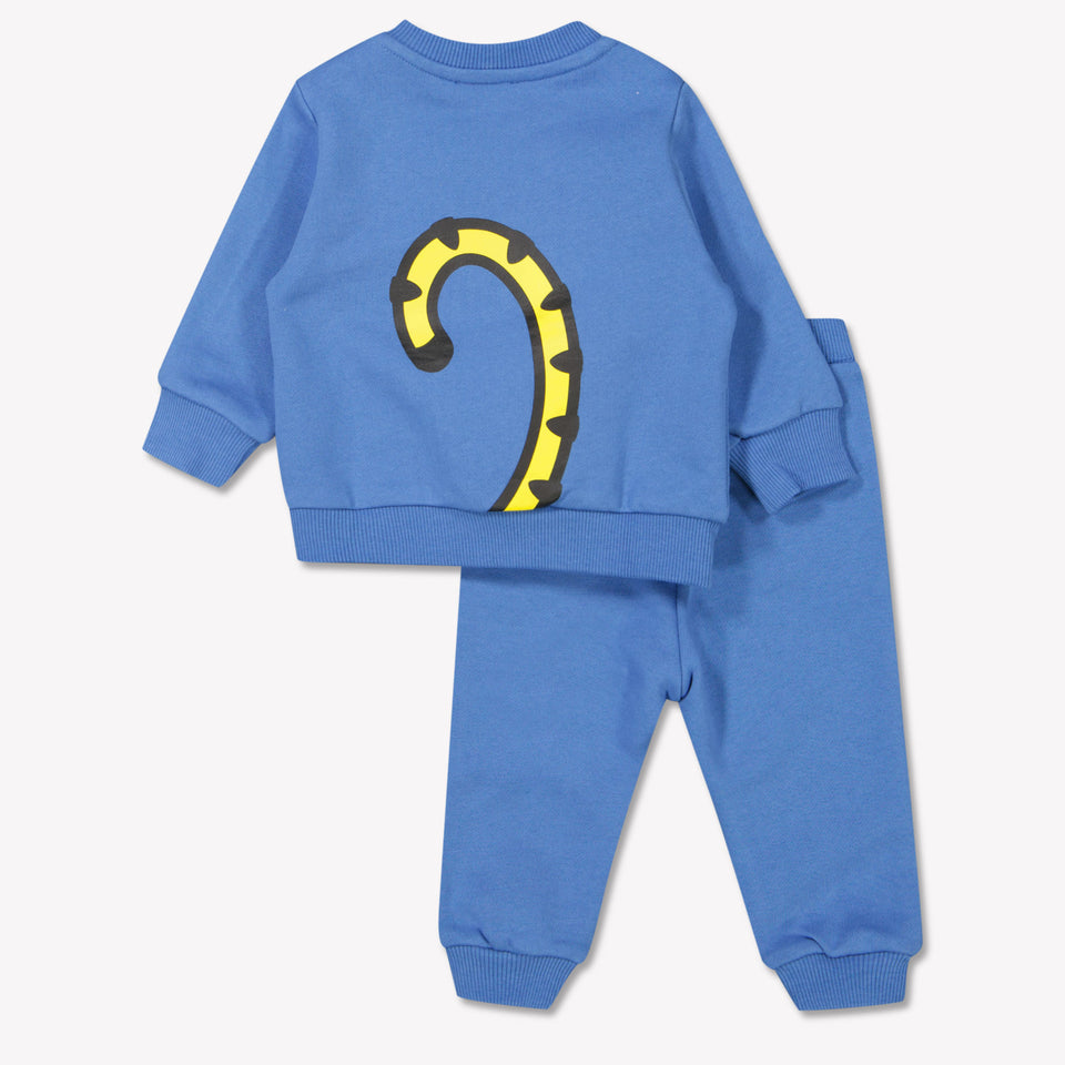 Kenzo kids Baby Boys Jogging suit Blue