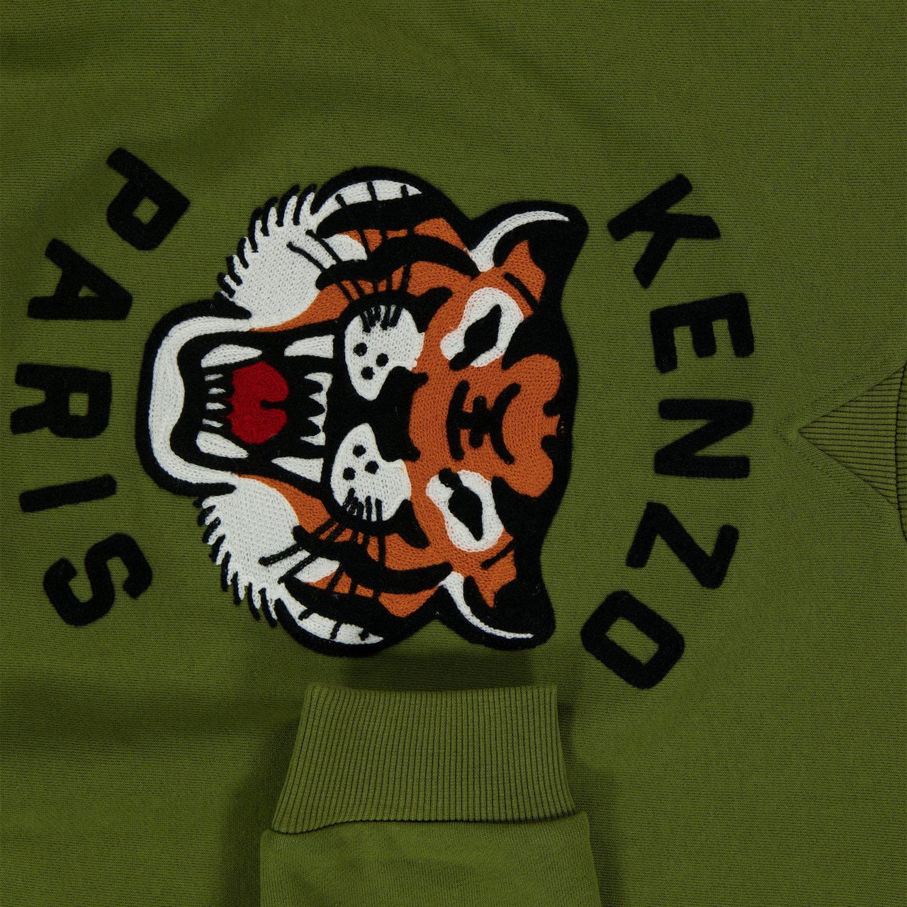 Kenzo kids Kids Boys Sweater in Olive Green