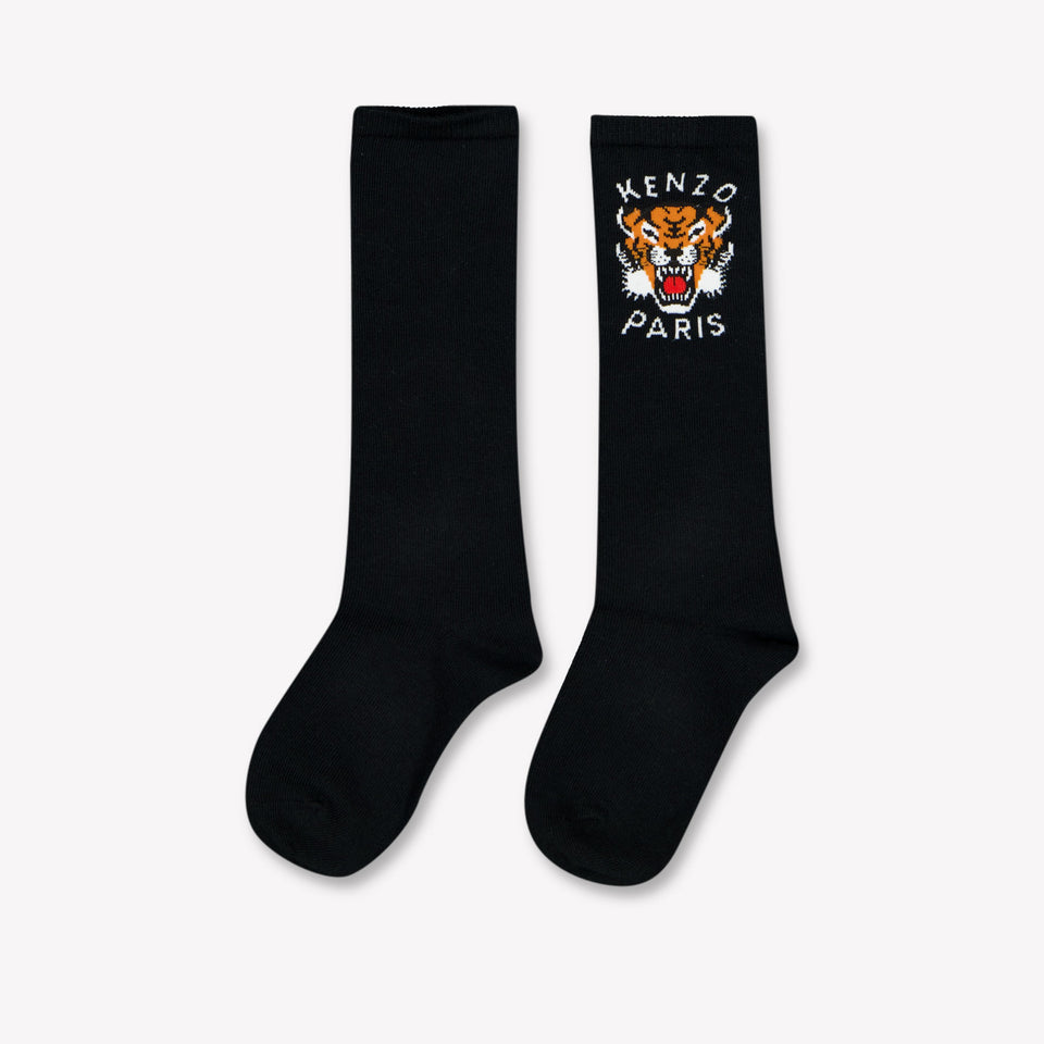 Kenzo kids Kinder Jongens Sokken In Zwart