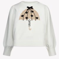 Liu Jo Kids Girls Sweater Offwhite
