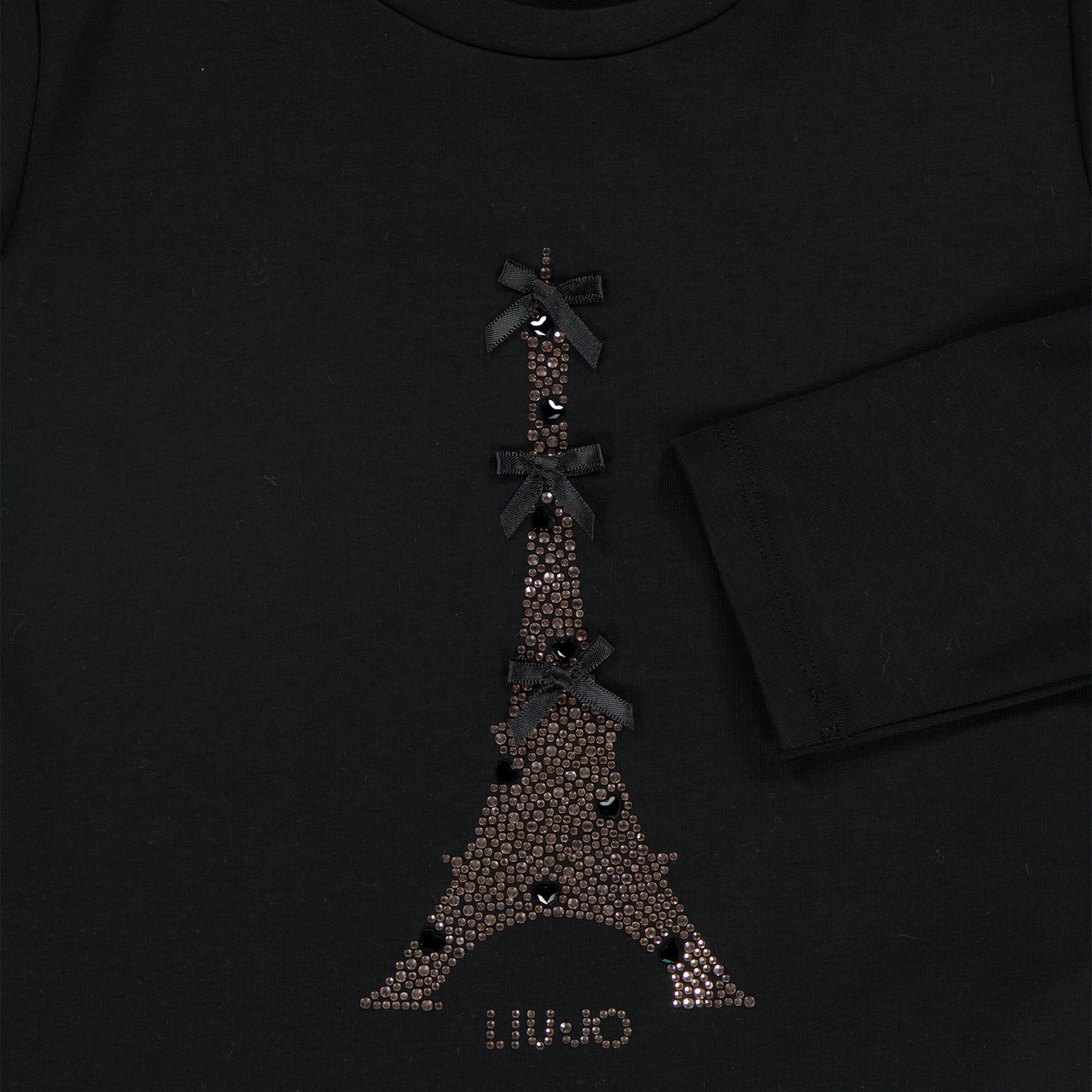 Liu Jo Kids Girls  T-Shirt Black