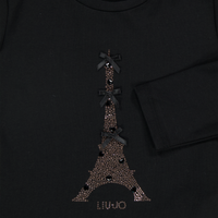 Liu Jo Kids Girls  T-Shirt Black