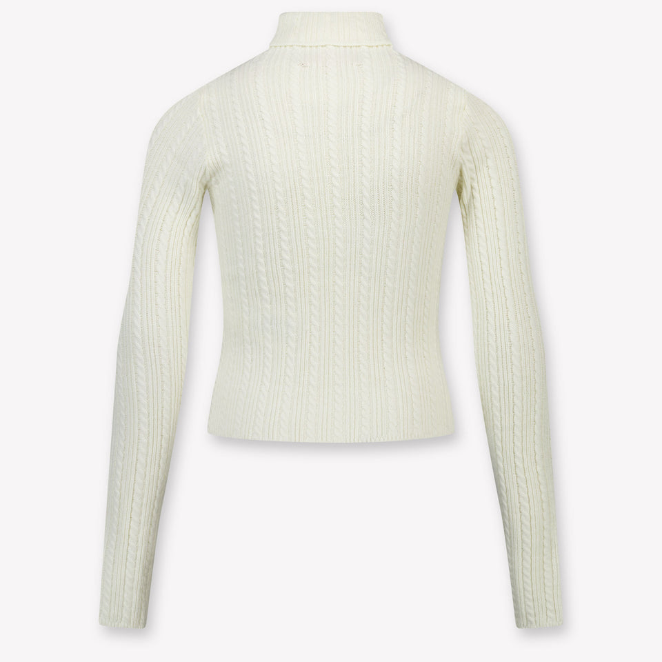 Liu Jo Kids Girls Sweater Offwhite