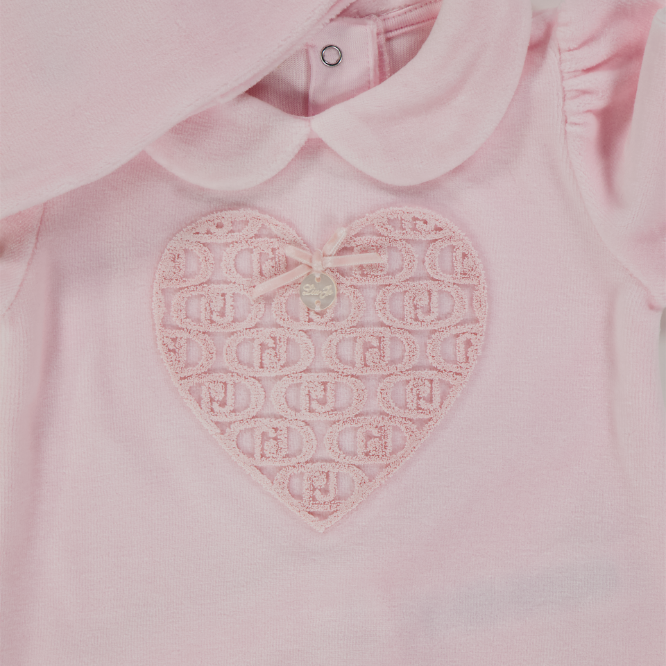 Liu Jo Baby Girls Playsuit  Light Pink