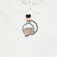 Liu Jo Baby Girls T-Shirt  Offwhite