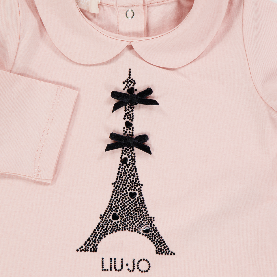 Liu Jo Baby Girls T-Shirt  Light Pink