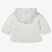 Liu Jo Baby Girls Winter Jacket  Offwhite