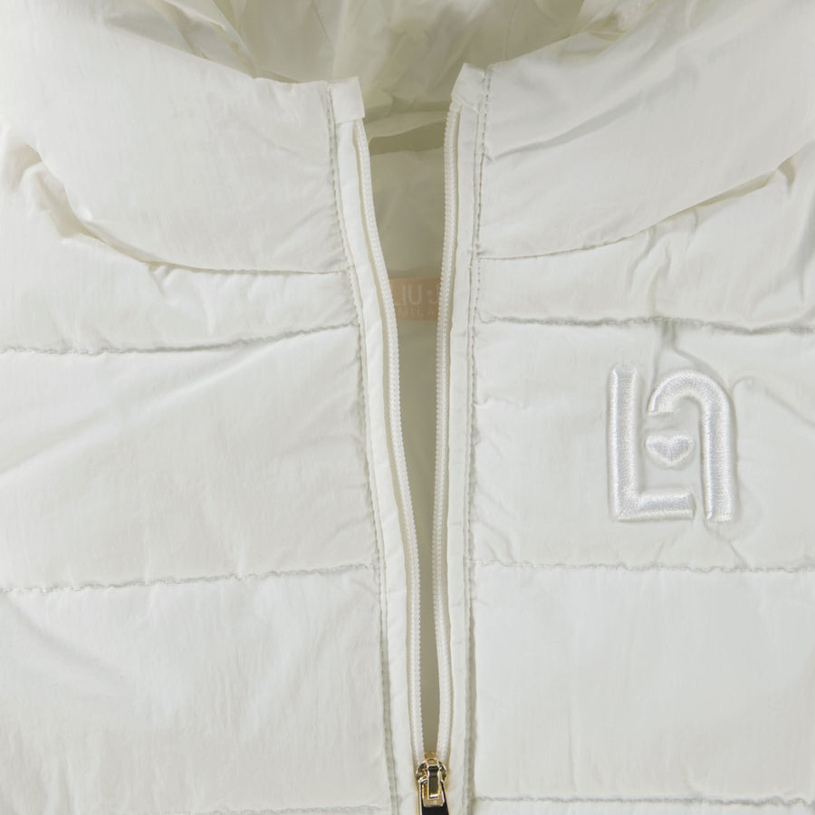 Liu Jo Baby Girls Winter Jacket  Offwhite
