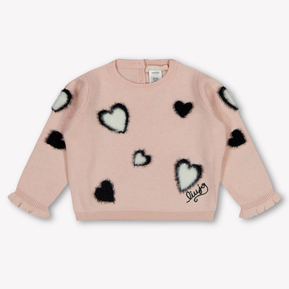 Liu Jo Baby Girls Sweater  Light Pink