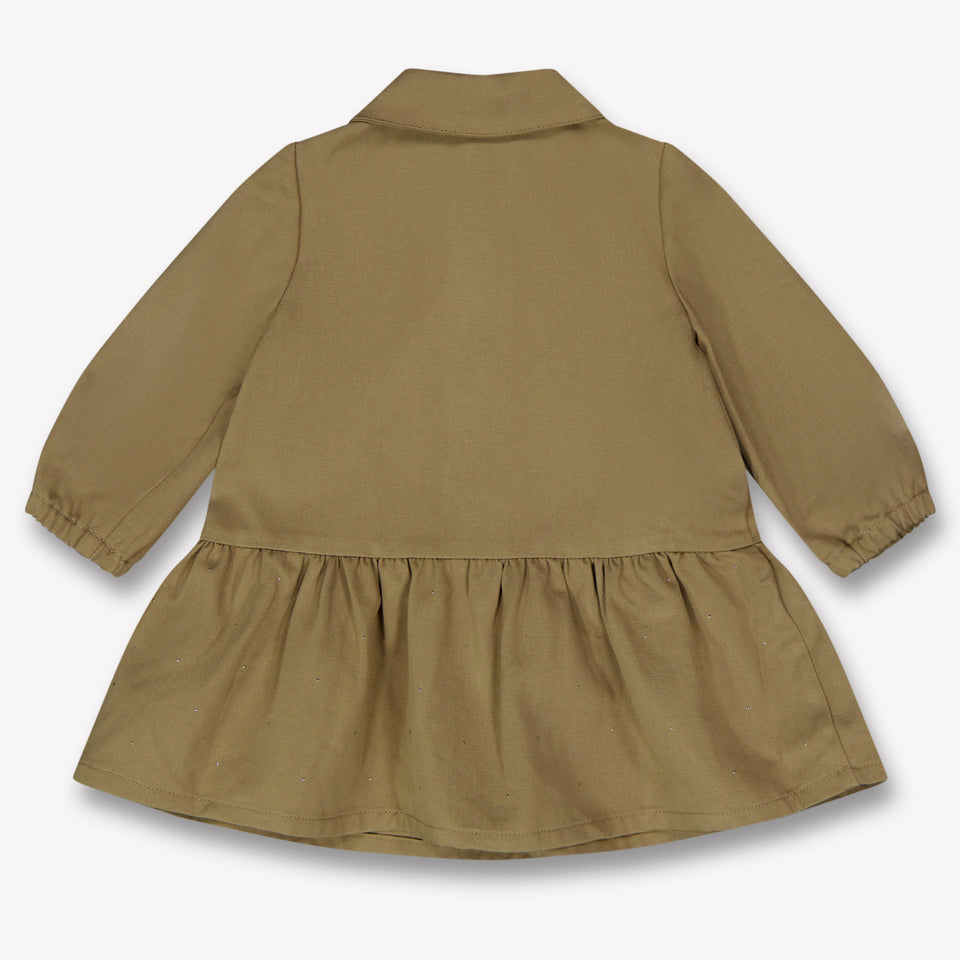 Michael Kors Baby Meisjes Jurk In Camel