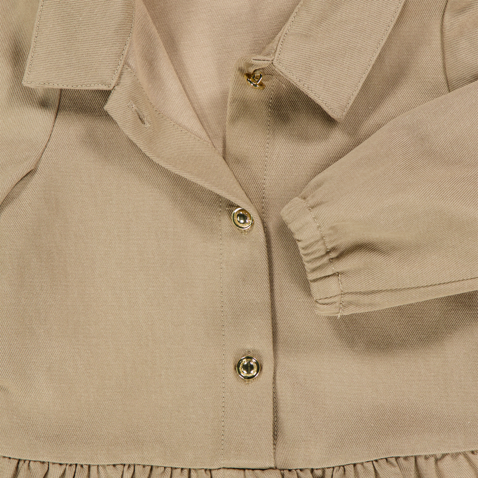 Michael Kors Baby Meisjes Jurk In Camel