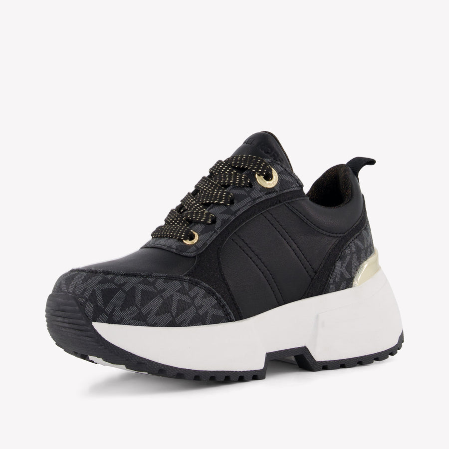 Michael Kors Cosmo Meyers Meisjes Sneakers In Zwart