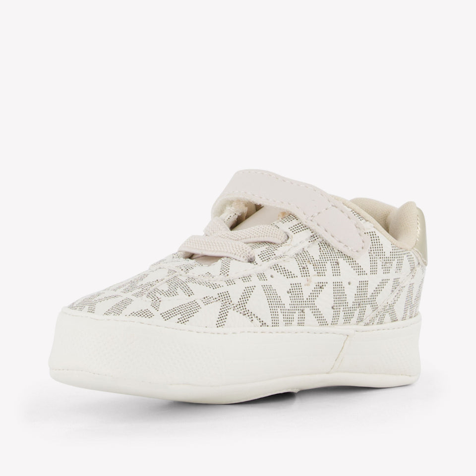 Michael Kors Baby Scotty Baby Girls Sneakers  Offwhite