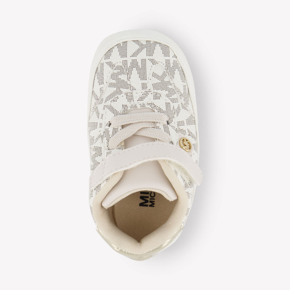 Michael Kors Baby Scotty Baby Girls Sneakers  Offwhite