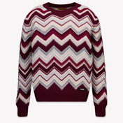 Missoni Kinder Jongens Trui In Bordeaux