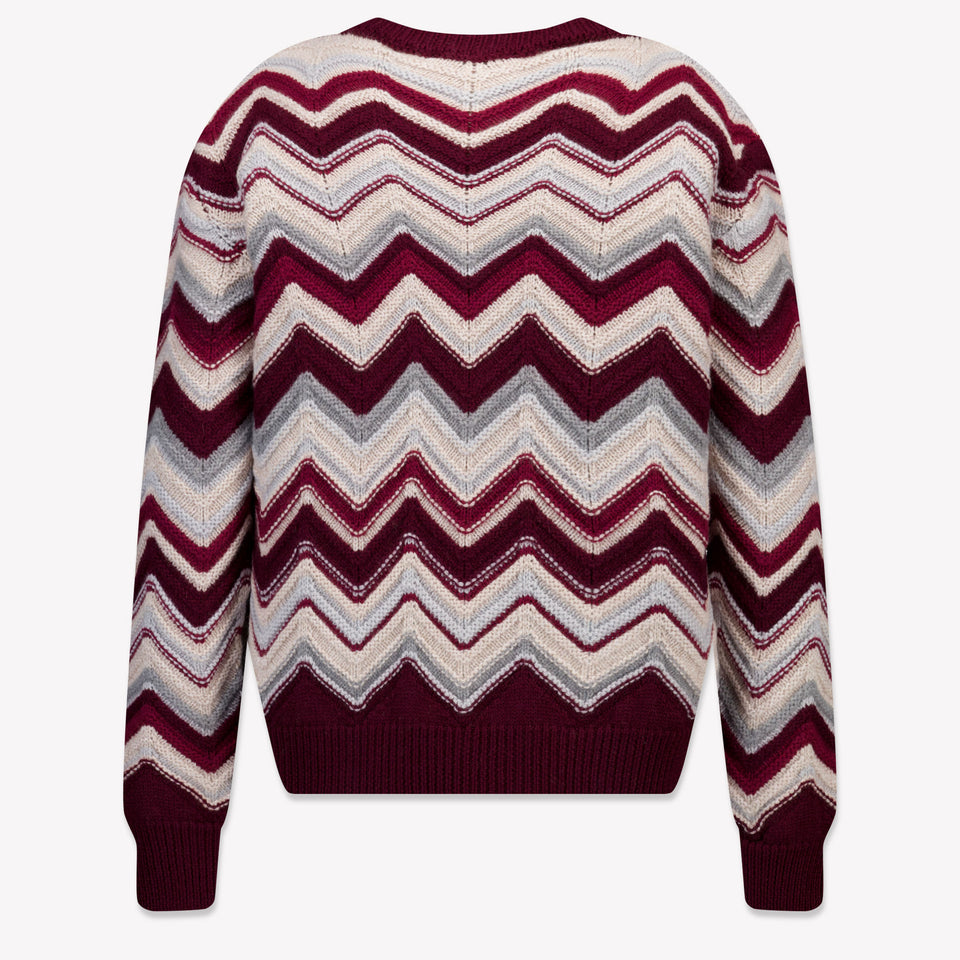 Missoni Kinder Jongens Trui In Bordeaux