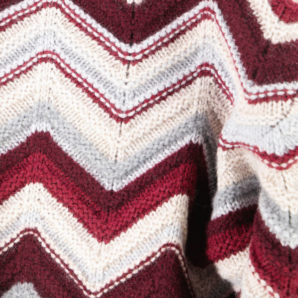 Missoni Kinder Jongens Trui In Bordeaux