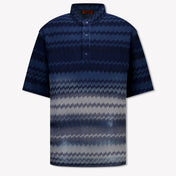 Missoni Kinder Jongens Polo In Navy
