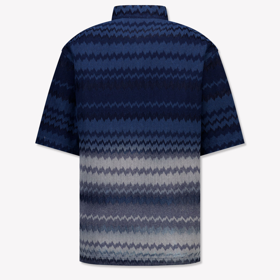 Missoni Kinder Jongens Polo In Navy