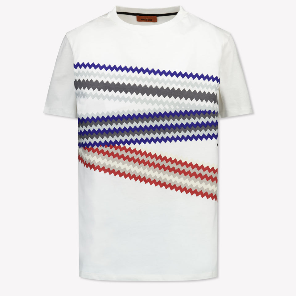 Missoni Kids Boys  T-Shirt White