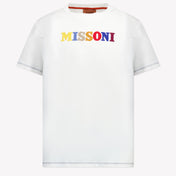 Missoni Kids Boys  T-Shirt White