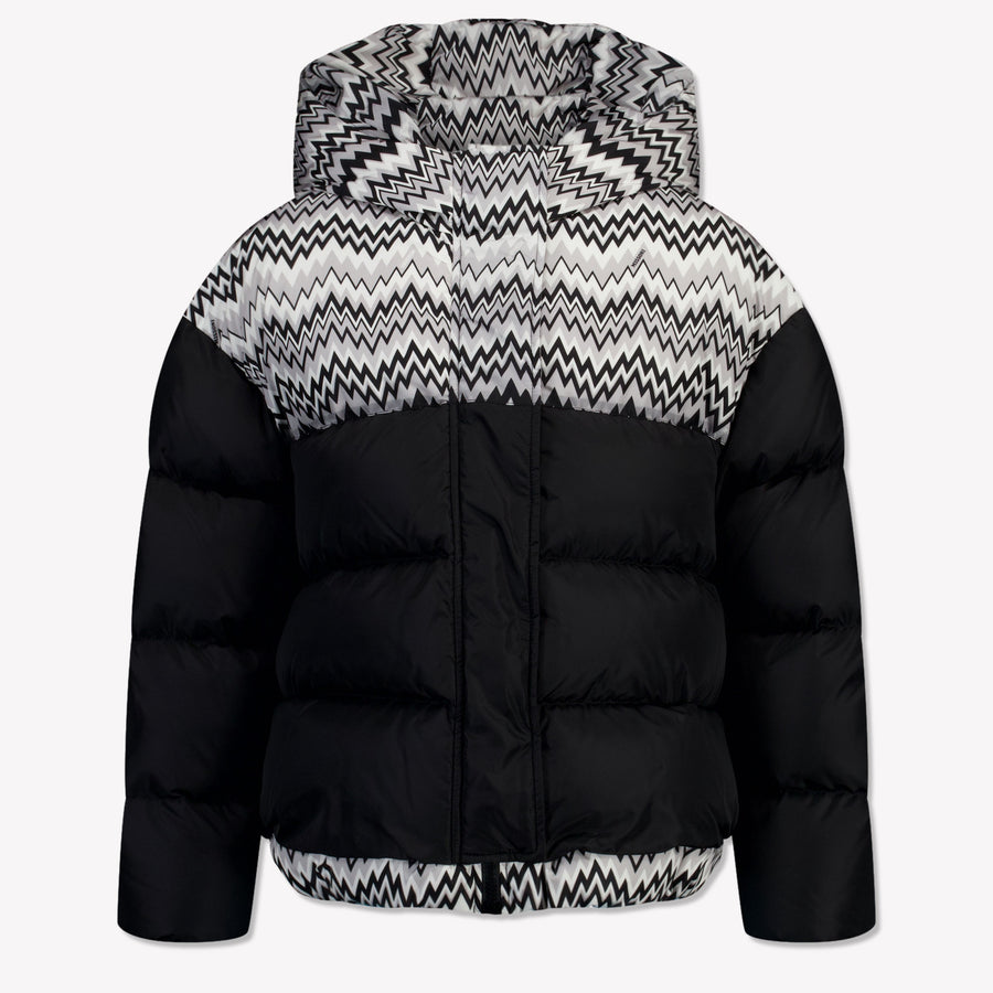Missoni Kids Girls Winter Coat  Black