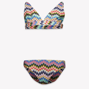 Missoni Kinder Meisjes Zwemkleding In Fuchsia