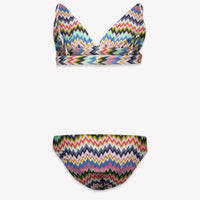 Missoni Kinder Meisjes Zwemkleding In Fuchsia
