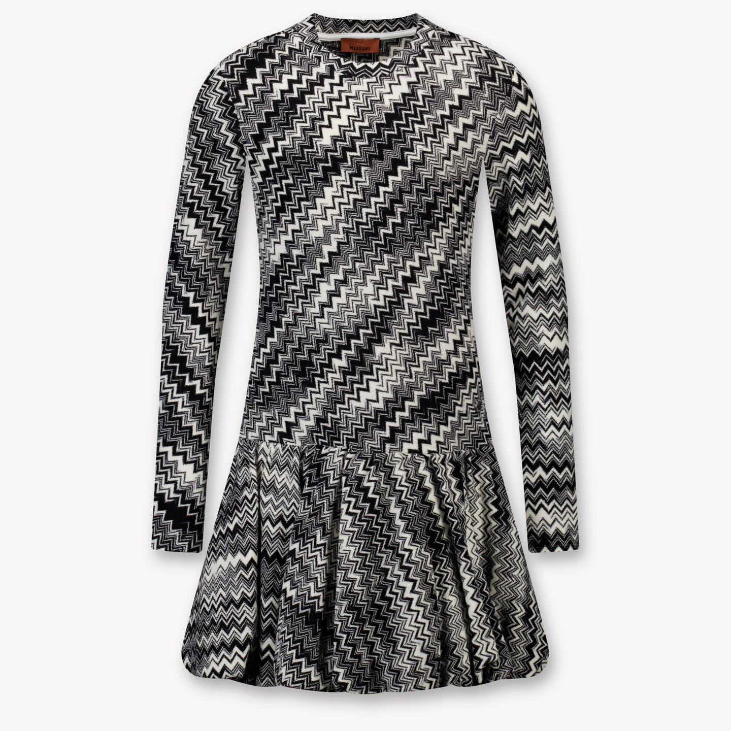 Missoni Kinder Meisjes Jurk In Zwart
