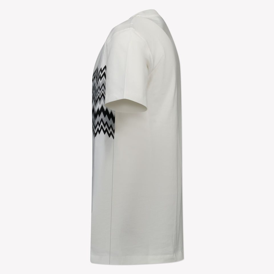Missoni Kinder Meisjes T-Shirt In Wit