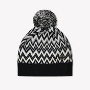 Missoni Kinder Meisjes Muts In Zwart