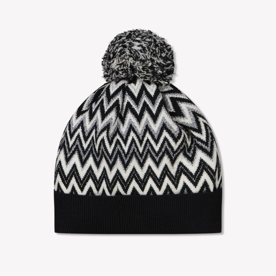 Missoni Kinder Meisjes Muts In Zwart