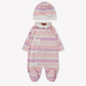 Missoni Baby Girls Playsuit  Light Pink