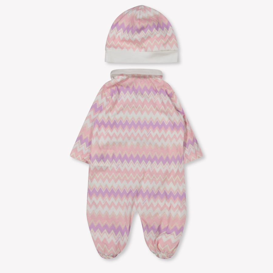 Missoni Baby Girls Playsuit  Light Pink