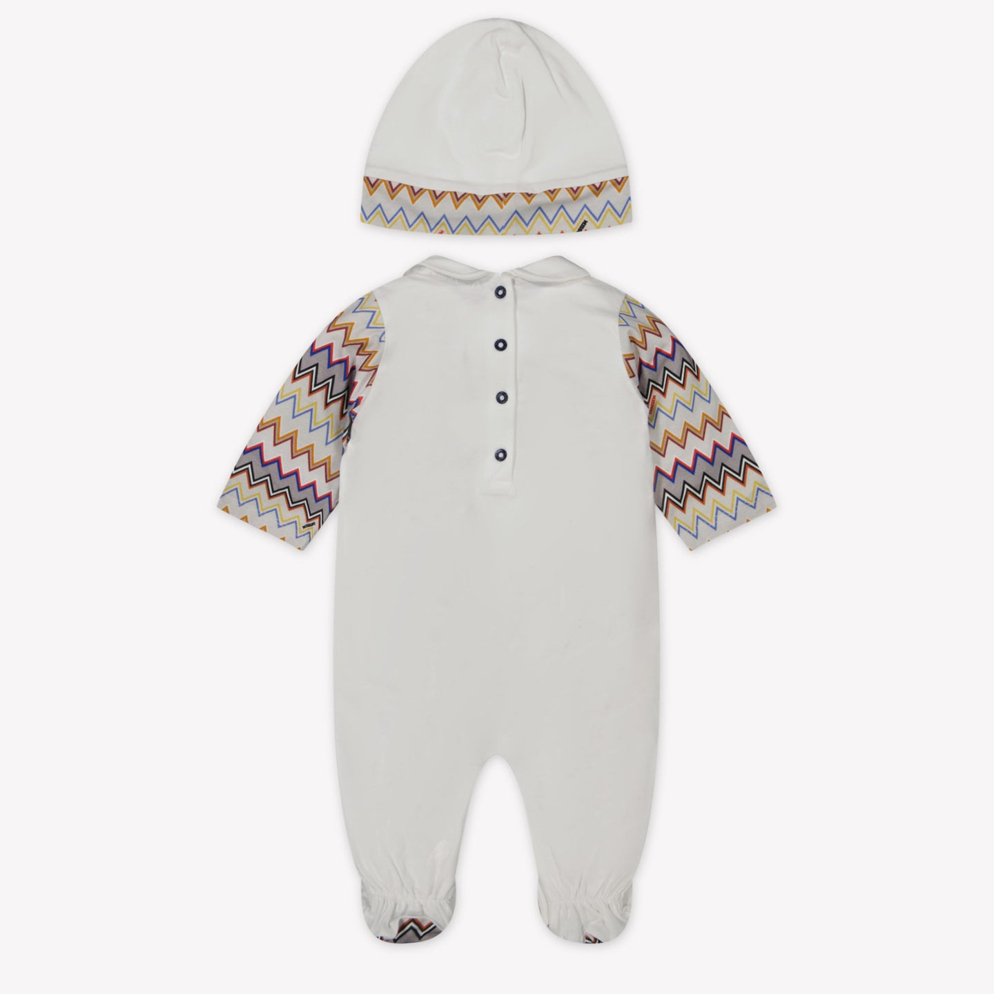 Missoni Baby Boys Playsuit  White