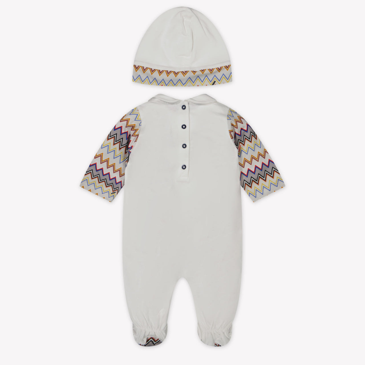 Missoni Baby Jongens Boxpakje In Wit