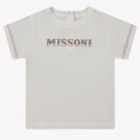 Missoni Baby Boys T-Shirt  White