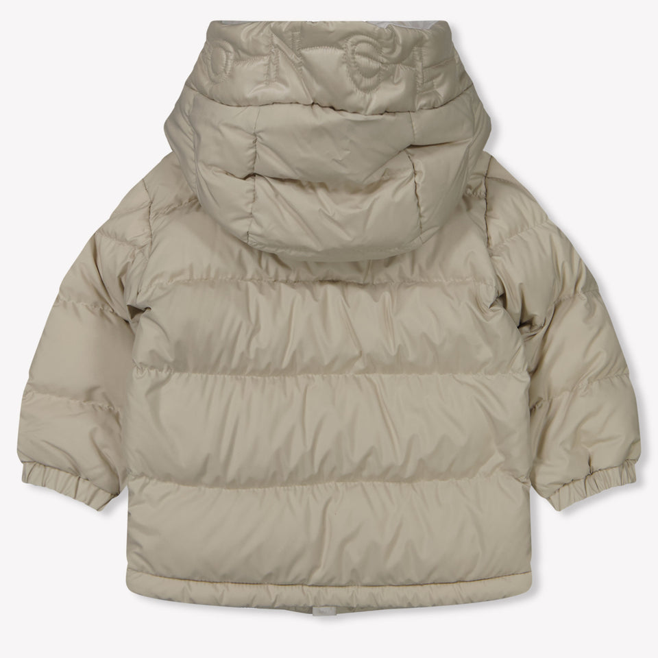 Moncler Najan Baby Jongens Winterjas In Beige
