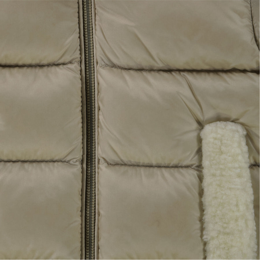 Moncler Borgan Baby Unisex Winter Jacket  Beige