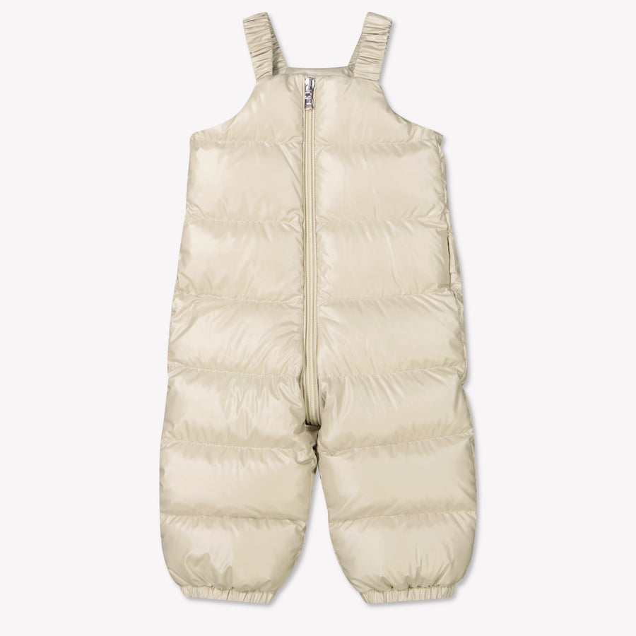 Moncler Baby Unisex Ski suit Beige