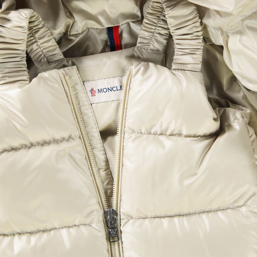 Moncler Baby Unisex Ski suit Beige