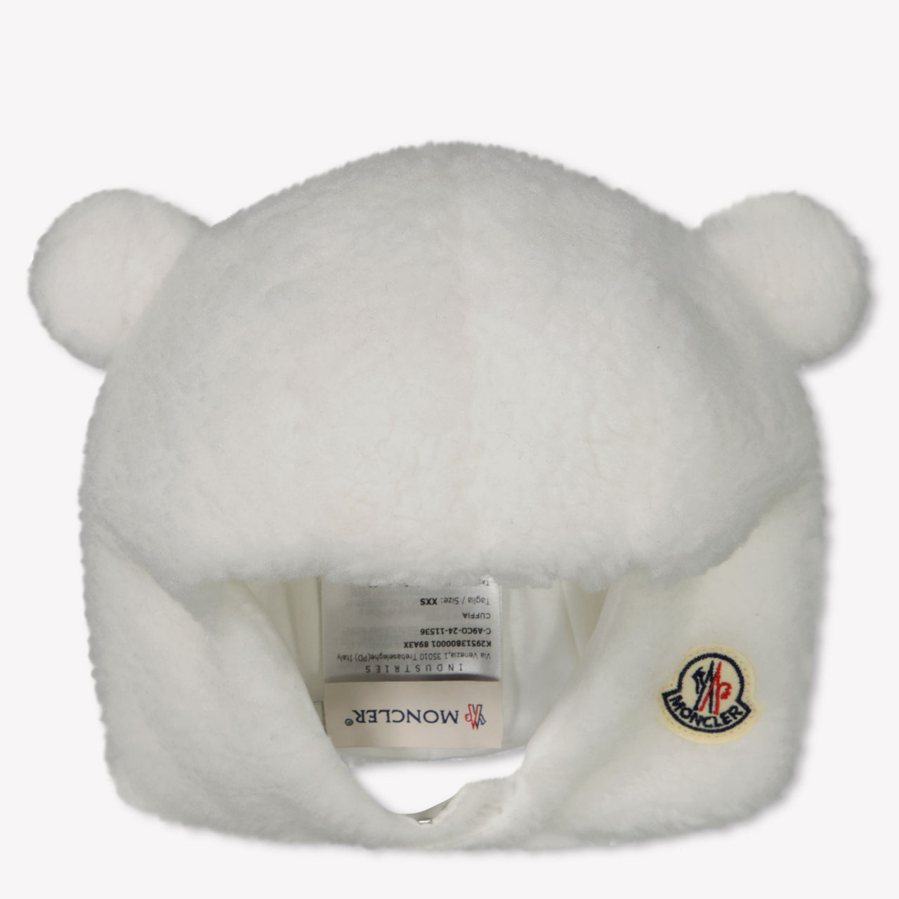 Moncler Baby Unisex Hat  Offwhite