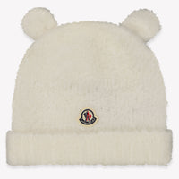 Moncler Baby Unisex Hat  Offwhite