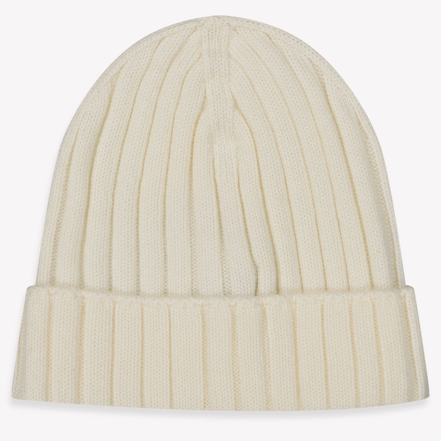 Moncler Baby Unisex Hat  Offwhite