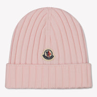 Moncler Baby Unisex Hat  Light Pink