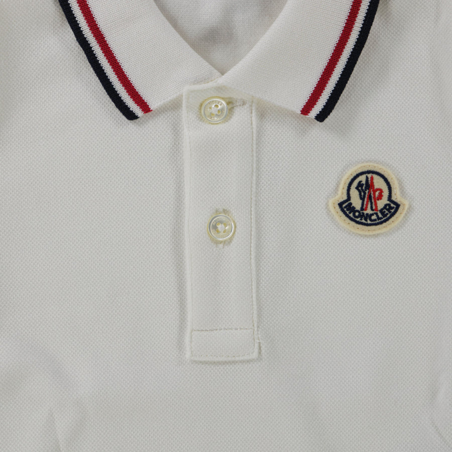 Moncler Baby Boys Polo  White