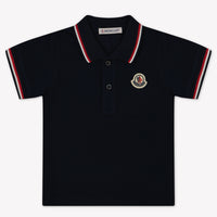 Moncler Baby Jongens Polo In Navy